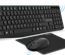 Pack 3en1 (Clavier/Souris/Tapis) sans fil Advance Elite (Noir)