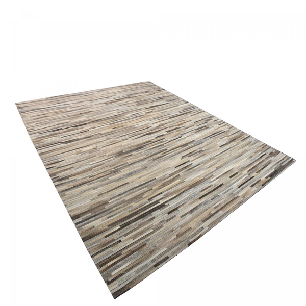 Tapis salon LITTLELINE fait main en cuir