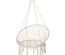 Fauteuil suspendu macramé coton polyester
