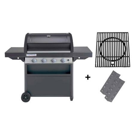 Pack Barbecue gaz Class 4 BLD + Kit culinary + 2 tentes - Campingaz