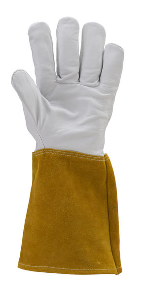Gants de soudeur EUROWELD 100 TIG fleur caprin manchette croute 15cm taille 9 - COVERGUARD - 1WEL100009