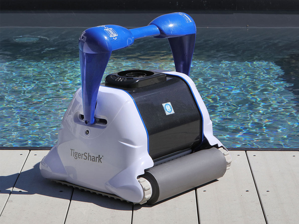 Robot de piscine électrique TigerShark QC brosses mousse - Hayward