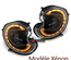 PHARES AVANTS NOIRS FEUX LED BMW MINI COOPER R55-R56-R57 2006-2014 AU XENON (05609)