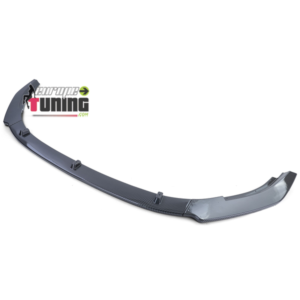 SPOILER AVANT SPORT CARBONE POUR PARE CHOCS SPORT VW GOLF 6 GTI GTD (05558)