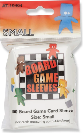 Lot de 100 Sleeves Board Game 44x68mm (Transparent)