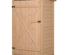 Armoire de jardin porte verrouillable 2 étagères bois sapin