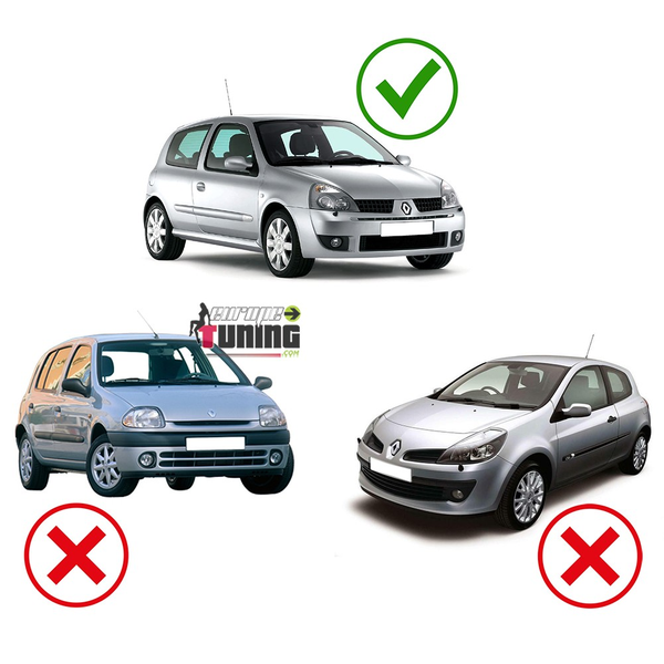 PHARE GAUCHE ORIGINE FEU CONDUCTEUR CHROME RENAULT CLIO 2 / CLIO CAMPUS 2001-2012 (02709)