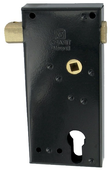 Serrure de portail battant série GE à pêne réglable gauche - TIRARD - GE192201