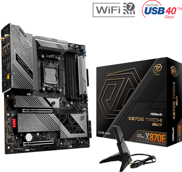 Carte Mère ASRock X870E Taichi Lite (AMD AM5) E-ATX