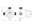 Mitigeur thermostatique centralisé PREMIX CONFORT 3/4'' débit 55 - DELABIE - 731002