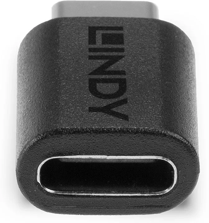 Adaptateur USB-C Lindy vers USB-C (Noir)