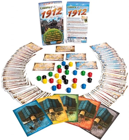 Jeu - Les Aventuriers du Rail : Europe 1912 (Extension)