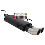 POT ECHAPPEMENT SPORT OPEL VECTRA B 2x76mm DTM (18462)