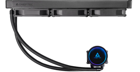 Kit Watercooling AIO Chieftec Iceberg Dark RGB - 360mm (Noir)