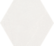 SEINE HEXAGONO BLANCO - Carrelage hexagonal grand format aspect pierre