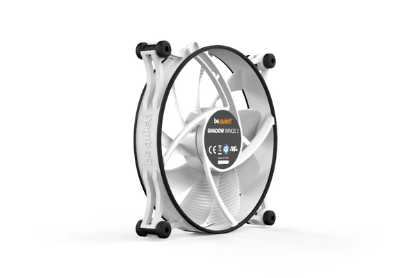 Ventilateur de boitier be quiet! Shadow Wings 2 - 14cm (Blanc)