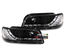 PHARES FEUX AVANTS NOIRS DEVIL EYES AVEC CLIGNOTANTS LED VOLVO V40 ET S40 (13908)