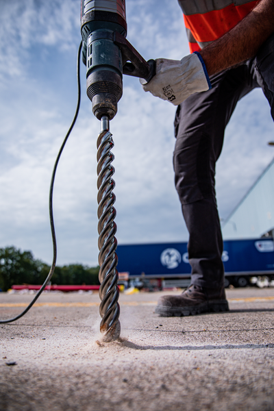 Foret béton SDS-max 4 taillants diamètre 12 x 340mm - HANGER THOR - 155900