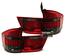 FEUX ARRIERES ROUGES NOIRS A LEDS POUR BMW X5 E70 2007-2010 PHASE 1 (00158)