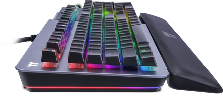 Clavier Gamer mécanique (Cherry MX Silver) Thermaltake Argent K5 RGB (Argent)