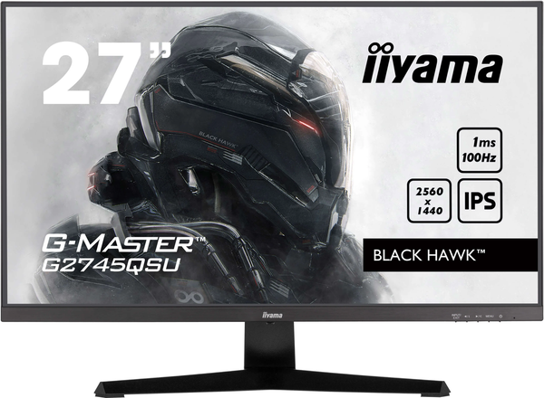 Ecran 27" Iiyama G-Master Black Hawk G2745QSU-B2 Quad HD 100Hz (Noir)