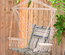 Chaise suspendue hamac de voyage multicolore