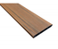 Lame de clôture en composite alvéolaire coextrudé - Coloris - Chêne foncé, Epaisseur - 19 mm, Largeur - 15.6 cm, Longueur - 148 cm