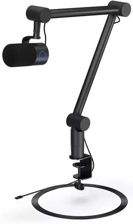 Microphone Endorfy Solum Studio avec bras de montage (Noir)