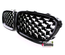 CALANDRES SPORT LUXE STYLE DIAMANT NOIR ET CHROME POUR BMW SERIE 5 F10 ET F11 (04933)
