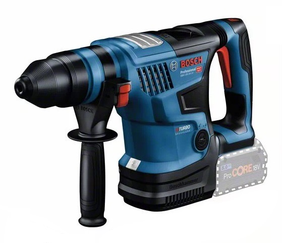 Perforateur SDS Plus 18V Biturbo GBH 18V-34 CF 5,8J + 2 batteries Procore 8Ah + chargeur + coffret standard - BOSCH - 0611914002